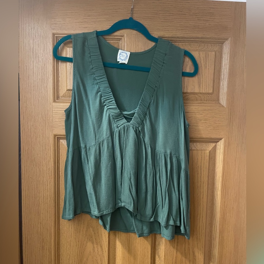 Francesca’s peplum top